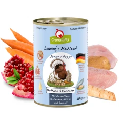 GranataPet Puppy Κονσέρβα Σκύλου 400gr με Γαλοπούλα και Κουνέλι GranataPet Puppy Κονσέρβα Σκύλου 400gr με Γαλοπούλα και Κουνέλι