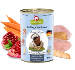GranataPet Puppy Κονσέρβα Σκύλου 400gr με Γαλοπούλα και Κουνέλι GranataPet Puppy Κονσέρβα Σκύλου 400gr με Γαλοπούλα και Κουνέλι