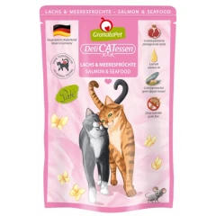 Granatapet Delicatessen 85gr με Σολομό και Θαλασσινά Granatapet Delicatessen 85gr με Σολομό και Θαλασσινά