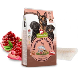 GranataPet Adult Sensitive Fish 10kg + Δώρο Λάδι Σολομού 100ml  GranataPet Adult Sensitive Fish 10kg + Δώρο Λάδι Σολομού 100ml