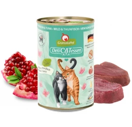 Granatapet Delicatessen 400gr με Ελάφι και Τόνο Granatapet Delicatessen 400gr με Ελάφι και Τόνο