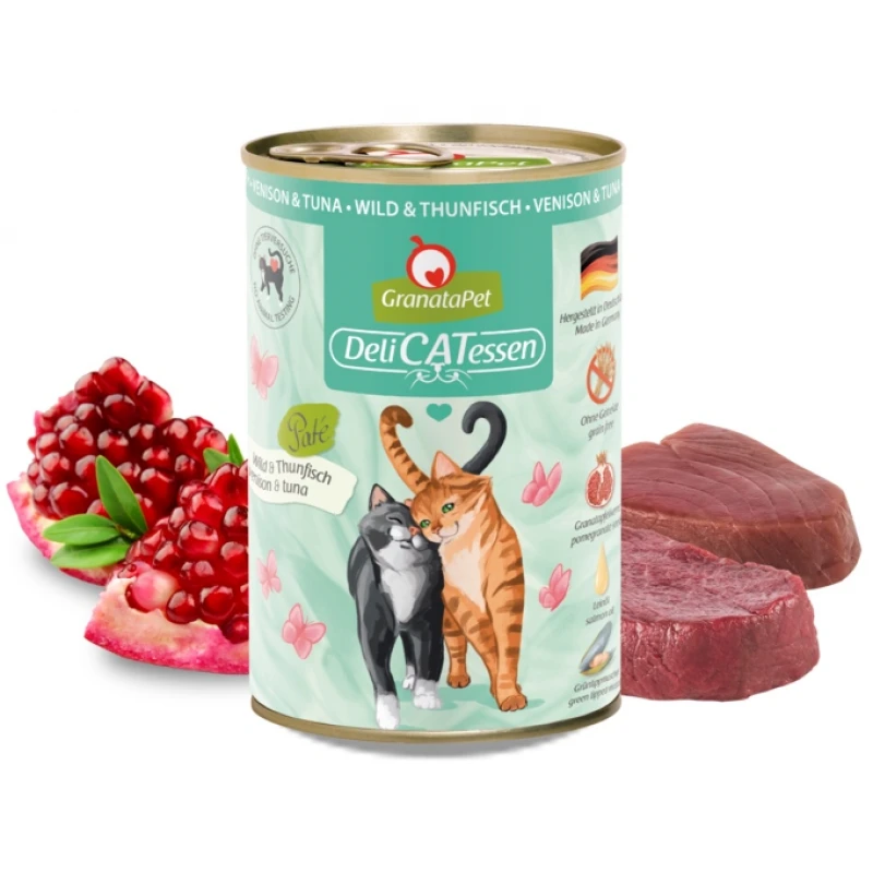 Granatapet Delicatessen 400gr με Ελάφι και Τόνο ΓΑΤΕΣ