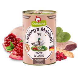Κονσέρβα Σκύλου GranataPet Liebling's Mahlzeit 400gr Πάπια και Χήνα με Κοτόπουλο Κονσέρβα Σκύλου GranataPet Liebling's Mahlzeit 400gr Πάπια και Χήνα με Κοτόπουλο