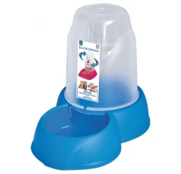 Αυτόματη Ταΐστρα και Ποτίστρα Σκύλου - Γάτας Geoplast 27x17,5x21cm 1,6lt