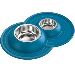 Διπλό Μπολ Σκύλου και Γάτας Georplast Volcano PP Double με Αποσπώμενο Μεταλλικό Πιάτο 49x33x6cm 230 + 600ml Διπλό Μπολ Σκύλου και Γάτας Georplast Volcano PP Double με Αποσπώμενο Μεταλλικό Πιάτο 49x33x6cm 230 + 600ml