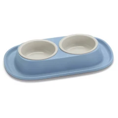 Διπλό Πιάτο Σκύλου και Γάτας Georplast Soft Touch με Αποσπώμενο Πλαστικό 31x20x3,5cm 460ml Διπλό Πιάτο Σκύλου και Γάτας Georplast Soft Touch με Αποσπώμενο Πλαστικό 31x20x3,5cm 460ml