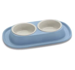 Διπλό Πιάτο Σκύλου και Γάτας Georplast Soft Touch με Αποσπώμενο Πλαστικό 31x20x3,5cm 460ml Διπλό Πιάτο Σκύλου και Γάτας Georplast Soft Touch με Αποσπώμενο Πλαστικό 31x20x3,5cm 460ml