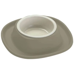 Πιάτο Σκύλου και Γάτας Georplast Soft Touch με Αποσπώμενο Πλαστικό 20x20x3,5cm 230ml Πιάτο Σκύλου και Γάτας Georplast Soft Touch με Αποσπώμενο Πλαστικό 20x20x3,5cm 230ml
