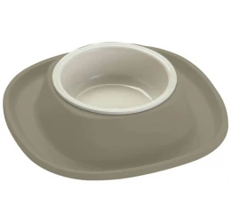 Πιάτο Σκύλου και Γάτας Georplast Soft Touch με Αποσπώμενο Πλαστικό 20x20x3,5cm 230ml Πιάτο Σκύλου και Γάτας Georplast Soft Touch με Αποσπώμενο Πλαστικό 20x20x3,5cm 230ml