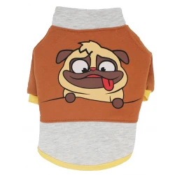 Φούτερ Σκύλου Glee Loki Medium 30cm Καφέ Φούτερ Σκύλου Glee Loki Medium 30cm Καφέ