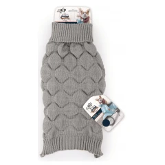 Πουλόβερ Σκύλου Afp Capitonne L 35cm Γκρι