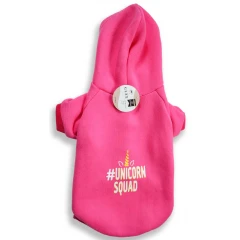 Φούτερ Σκύλου με κουκούλα Glee Unicorn Squad 30cm Ροζ Φούτερ Σκύλου με κουκούλα Glee Unicorn Squad 30cm Ροζ