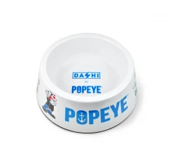 Μπολ Μελαμίνης Σκύλου Dashi Popeye White Large 1700ml