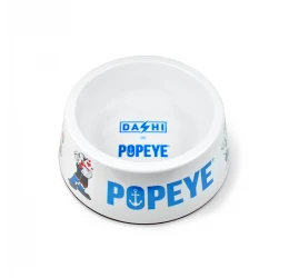 Μπολ Μελαμίνης Σκύλου Dashi Popeye White Large 1700ml