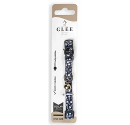 Περιλαίμιο Γάτας Glee Grey Fishbone 1x30cm Περιλαίμιο Γάτας Glee Grey Fishbone 1x30cm