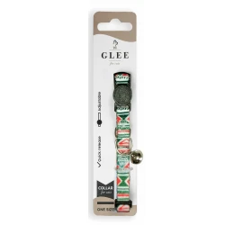 Περιλαίμιο Γάτας Glee Cat Green Multicolor 1x30cm Περιλαίμιο Γάτας Glee Cat Green Multicolor 1x30cm
