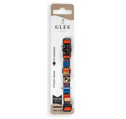 Περιλαίμιο Γάτας Glee Cat Red Multicolor 1x30cm Περιλαίμιο Γάτας Glee Cat Red Multicolor 1x30cm