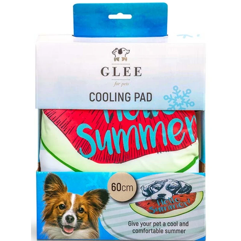 Δροσιστικό Στρωματάκι Σκύλου και Γάτας Glee Cooling Pad Round Hello Summer 60cm ΣΚΥΛΟΙ