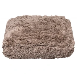 Στρώμα Σκύλου Glee Woolly XL 116x84x21cm Καφέ Στρώμα Σκύλου Glee Woolly XL 116x84x21cm Καφέ