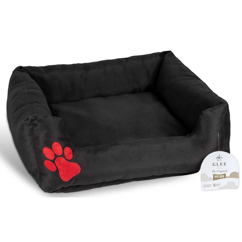 Κρεβατάκι Glee Paw XSmall 48x37x18cm Μαύρο ΣΚΥΛΟΙ