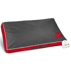 Στρωματάκι Σκύλου Glee Paw Large 104x70x10cm Γκρι Στρωματάκι Σκύλου Glee Paw Large 104x70x10cm Γκρι
