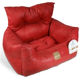 Καναπές Κρεβάτι Σκύλου και Γάτας Kerkyra 70x65x13x45cm Κόκκινο  Καναπές Κρεβάτι Σκύλου και Γάτας Kerkyra 70x65x13x45cm Κόκκινο