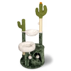 Γατόδεντρο - Ονυχοδρόμιο GLEE Double Cactus 49x49x125cm Γατόδεντρο - Ονυχοδρόμιο GLEE Double Cactus 49x49x125cm