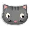 Glee Κεραμικό Μπολ Γάτας Kitty Γκρι One Size