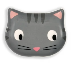 Glee Κεραμικό Μπολ Γάτας Kitty Γκρι One Size Glee Κεραμικό Μπολ Γάτας Kitty Γκρι One Size