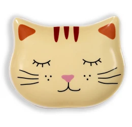 Glee Κεραμικό Μπολ Γάτας Purrr Μπεζ One Size Glee Κεραμικό Μπολ Γάτας Purrr Μπεζ One Size