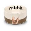 Glee Κεραμικό Μπολ για Τρωκτικά Bunny Καφέ / Λευκό One Size 160ml