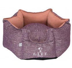  Καναπές Κρεβάτι Σκύλου και Γάτας Nisiros Large 65x60x22cm Μωβ