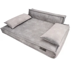 Glee Κρεβάτι Bristol 90x70x23cm Ανοικτό Γκρι