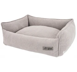 Glee Κρεβάτι Hamburg Large 100x70x25cm Γκρι