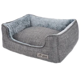 Glee Κρεβάτι Malaga Medium 60x52x18cm Γκρι 