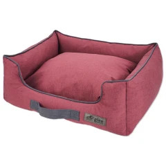 Glee Κρεβάτι Milan Large 70x60x19cm Μπορντώ