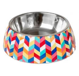Glee Μπολ Μελαμίνης Σκύλου & Γάτας Πολυχρωμο Colorfull M 440ml Glee Μπολ Μελαμίνης Σκύλου & Γάτας Πολυχρωμο Colorfull M 440ml