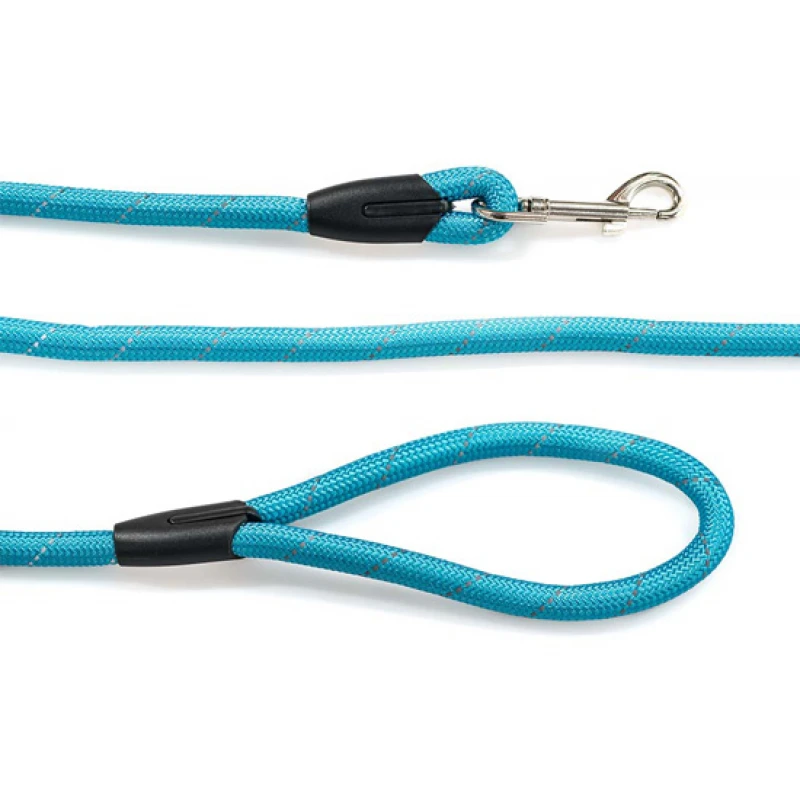 Λουρί, Οδηγός Σκύλου Glee Round Light Blue XL 15mmx122cm Σκύλοι Λουρί, Οδηγός Σκύλου Glee Round Light Blue XL 15mmx122cm Σκύλοι