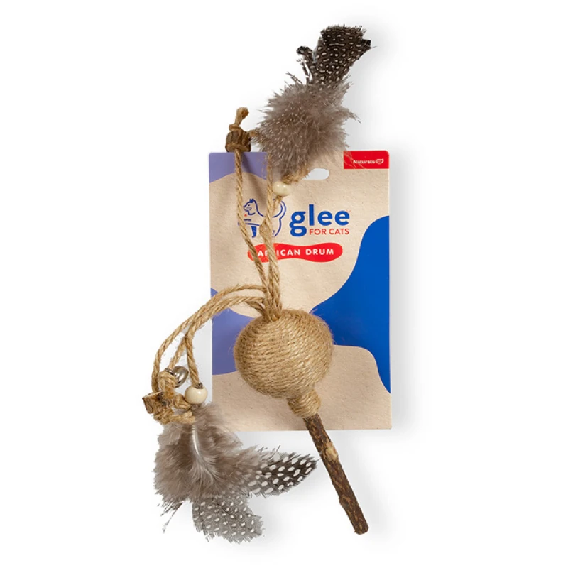 Παιχνίδι Γάτας Glee African Drum με Jute 16x4,7cm Γάτες Παιχνίδι Γάτας Glee African Drum με Jute 16x4,7cm Γάτες
