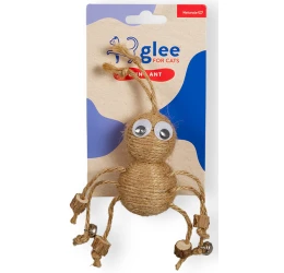 Παιχνίδι Γάτας Glee Funny Ant με Jute & Κουδουνάκι 9x4,7cm