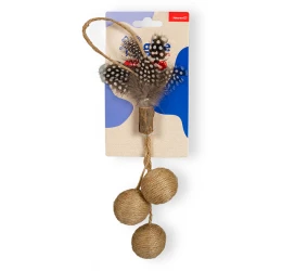 Παιχνίδι Γάτας Glee Jingle Bells με Jute 30x4cm Παιχνίδι Γάτας Glee Jingle Bells με Jute 30x4cm
