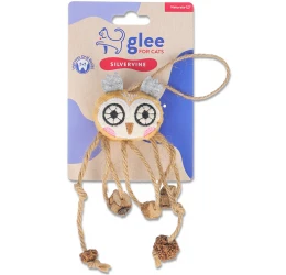 Παιχνίδι Γάτας Glee Jute Owl 23,5×6,5cm Παιχνίδι Γάτας Glee Jute Owl 23,5×6,5cm