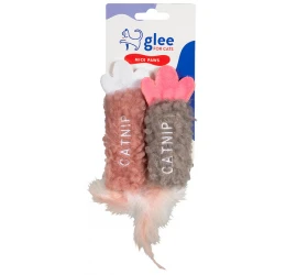 Παιχνίδι Γάτας Glee Mice Paws Twins με Catnip 13x5cm Παιχνίδι Γάτας Glee Mice Paws Twins με Catnip 13x5cm