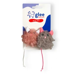 Παιχνίδι Γάτας Glee Mice Tail Twins με Catnip 7x4cm Παιχνίδι Γάτας Glee Mice Tail Twins με Catnip 7x4cm