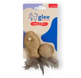 Παιχνίδι Γάτας Glee Nemo & Ball με Jute 8,5x4,5cm - 4cm Παιχνίδι Γάτας Glee Nemo & Ball με Jute 8,5x4,5cm - 4cm