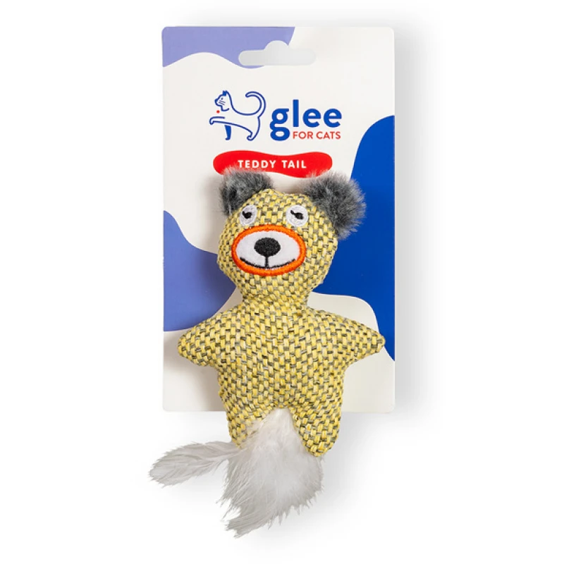 Παιχνίδι Γάτας Glee Teddy Feather Tail Κίτρινο 12x9cm Γάτες Παιχνίδι Γάτας Glee Teddy Feather Tail Κίτρινο 12x9cm Γάτες