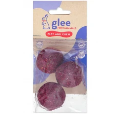 Παιχνίδι - Λιχουδιά για Τρωκτικά Glee Baked Timothy Hay Ball with Rose 4cm 3τμχ Παιχνίδι - Λιχουδιά για Τρωκτικά Glee Baked Timothy Hay Ball with Rose 4cm 3τμχ