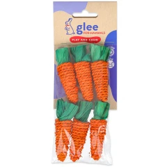Παιχνίδι - Λιχουδιά για Τρωκτικά Glee Mini Sisal Carrot 8cm 6τμχ Παιχνίδι - Λιχουδιά για Τρωκτικά Glee Mini Sisal Carrot 8cm 6τμχ