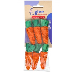 Παιχνίδι - Λιχουδιά για Τρωκτικά Glee Mini Sisal Carrot 8cm 6τμχ Παιχνίδι - Λιχουδιά για Τρωκτικά Glee Mini Sisal Carrot 8cm 6τμχ