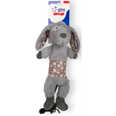 Παιχνίδι Σκύλου Glee Bunny Spotty Rope Tail Squeaky 15x40cm